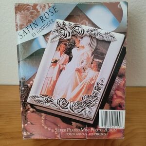 Godinger Silver Rose Photo Album